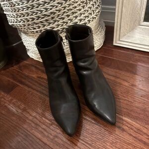 Rachel Zoe Elegant Black Ankle Booties